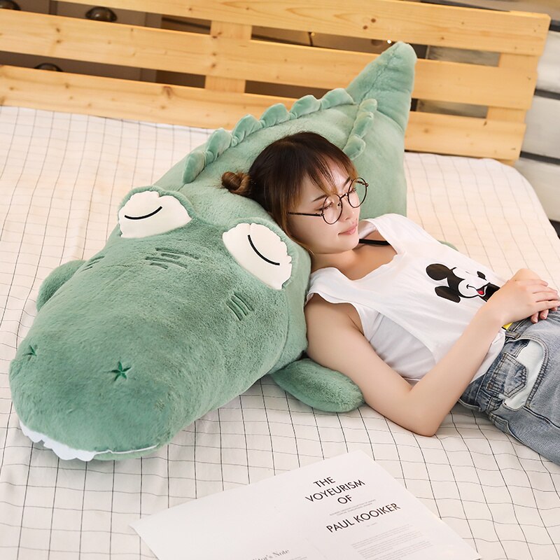 Sleepy Alligator Pillow