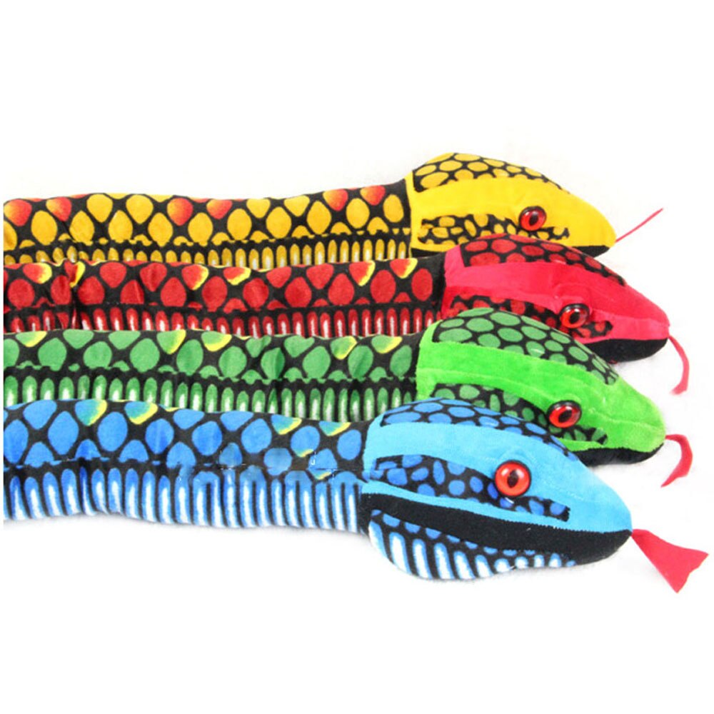 Color Simulation Snake Plush