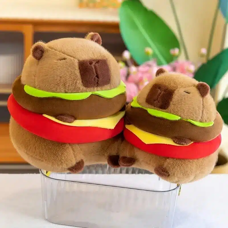 Capybara Plush hamburger