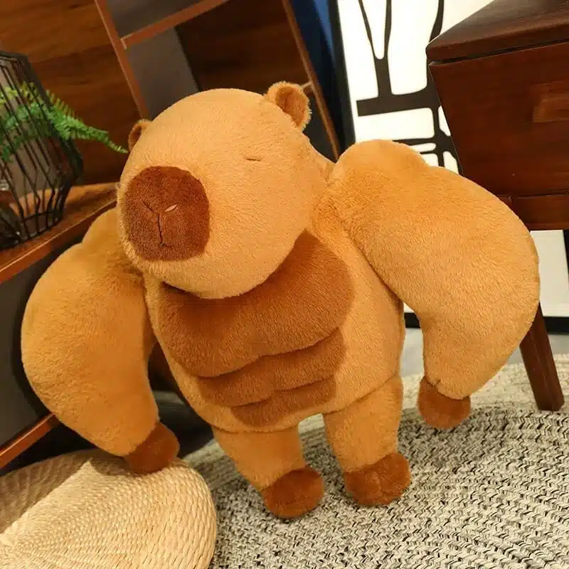 Funny stuffed Capybara