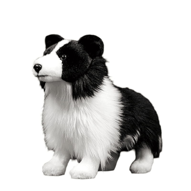 Border Collie stuffed animal