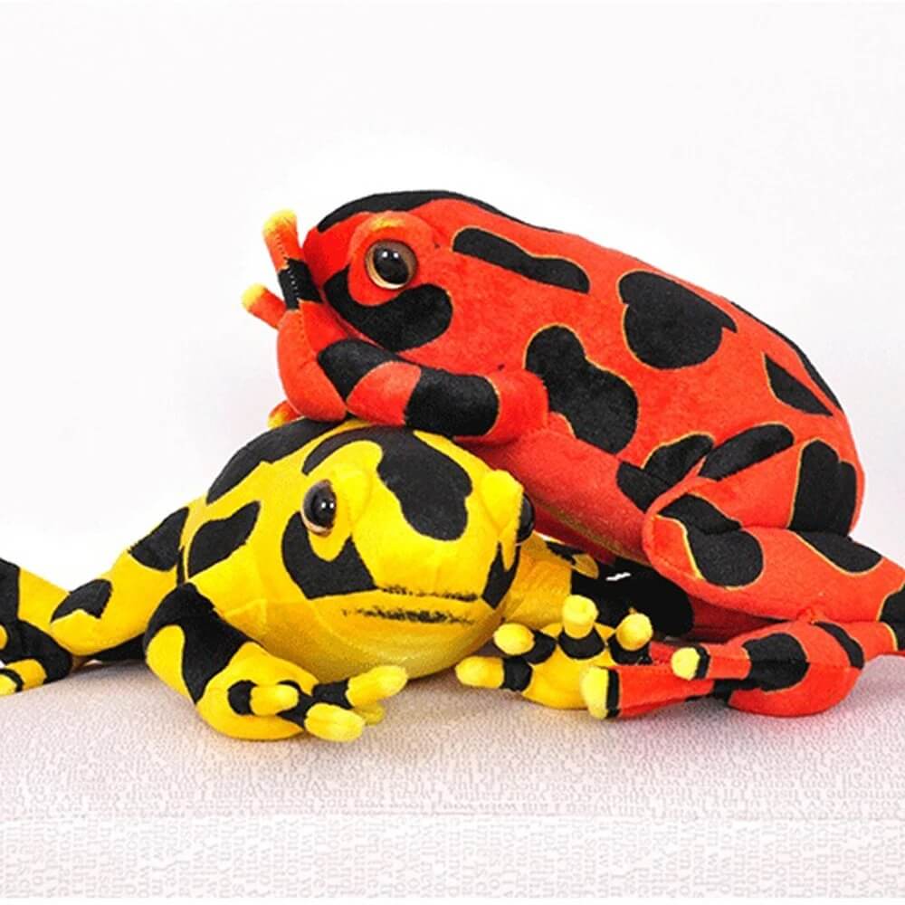 Colourful Frog Plush Toy