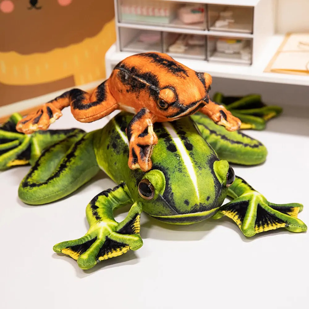 Realistic Frog Plush