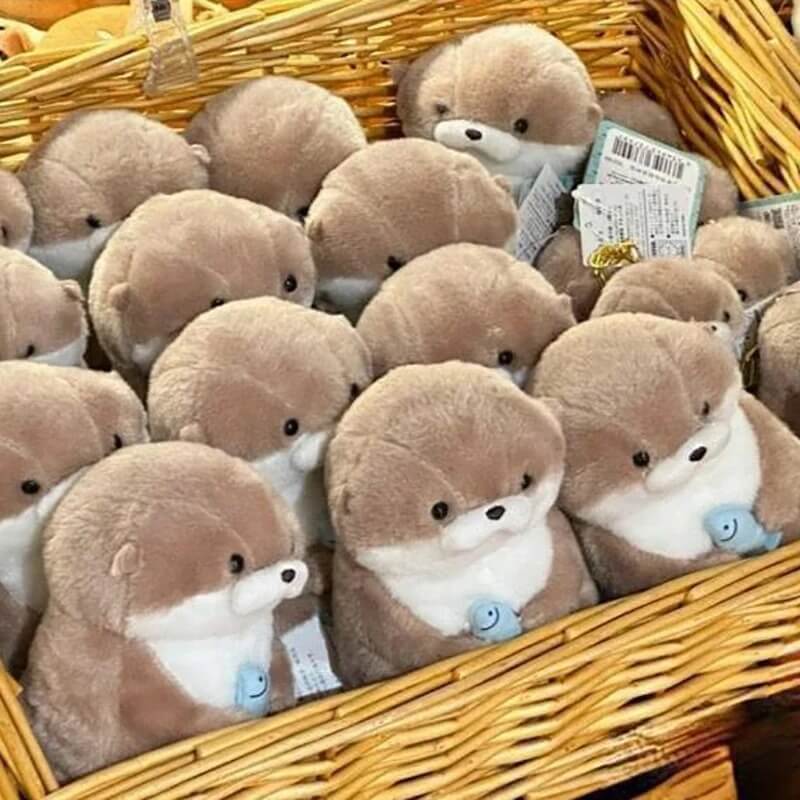 baby otter plush toys