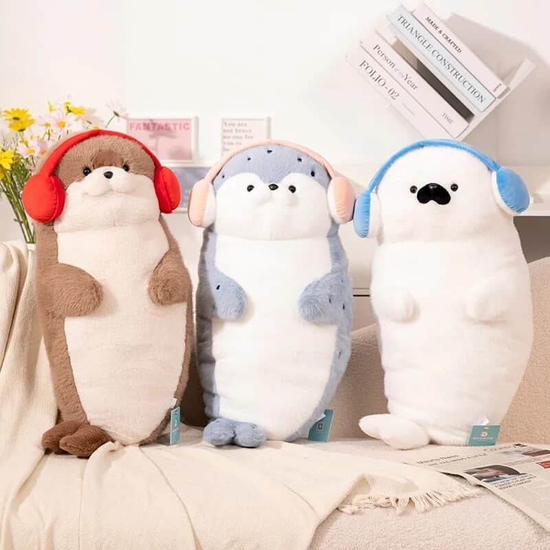 cute seal plushie