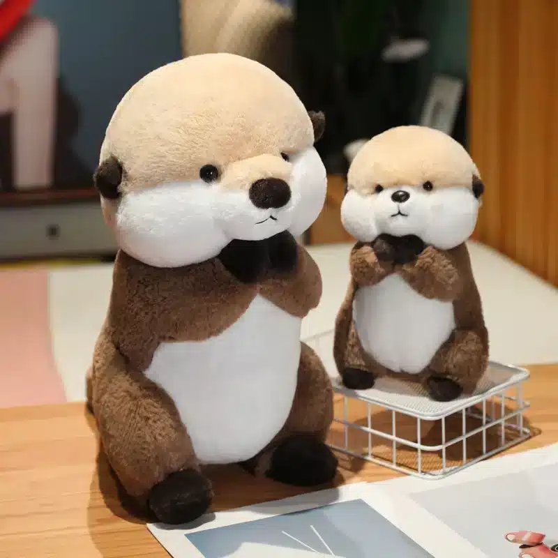 Cute Baby Stuffed Sea Otter Plush