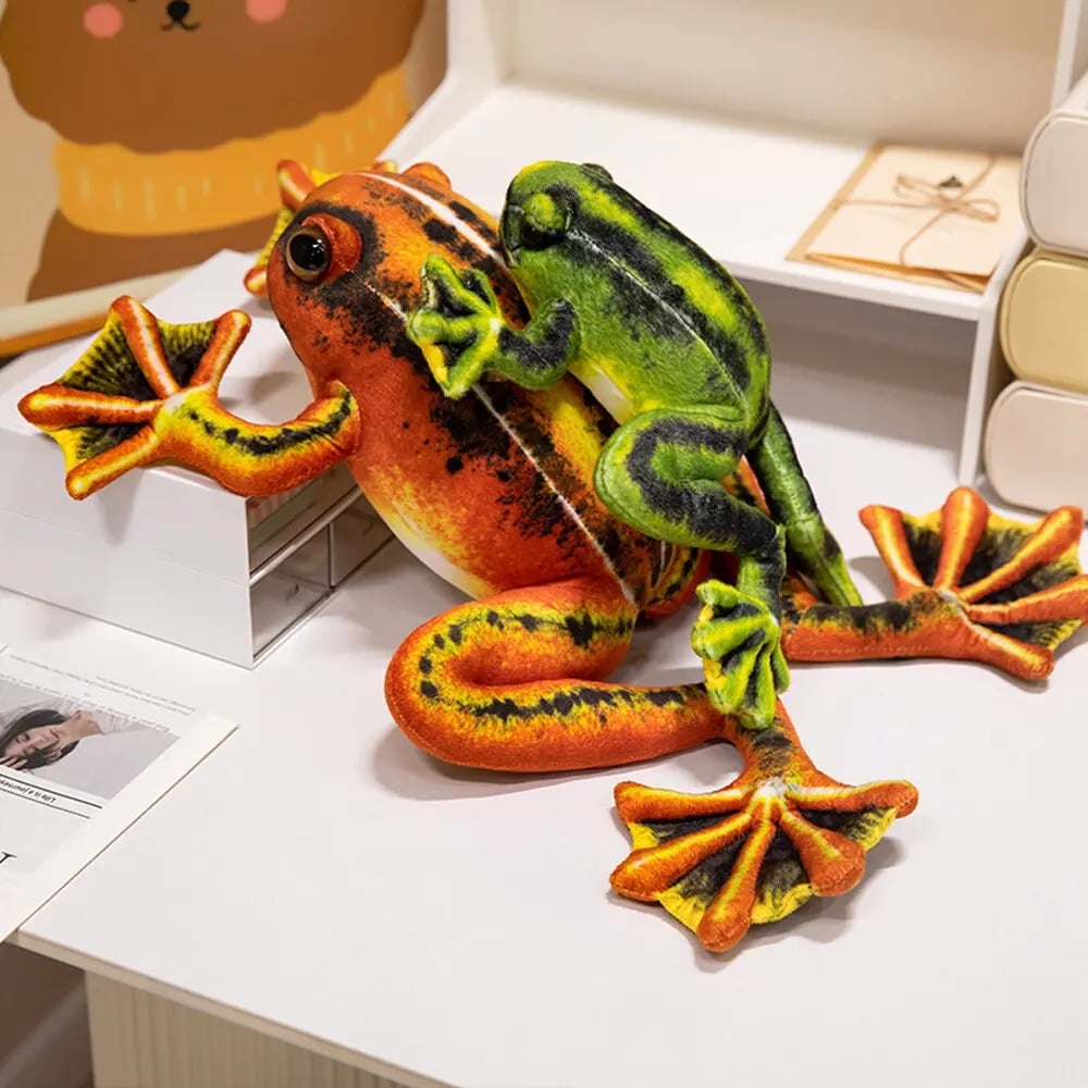 Realistic Frog soft toy