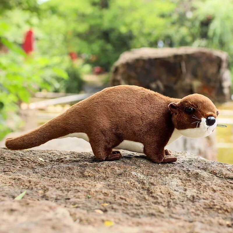 plush otter stuffed animal