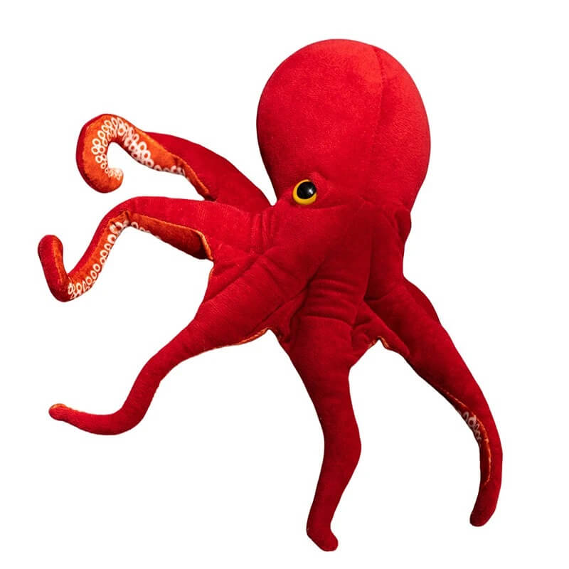 red octopus plush