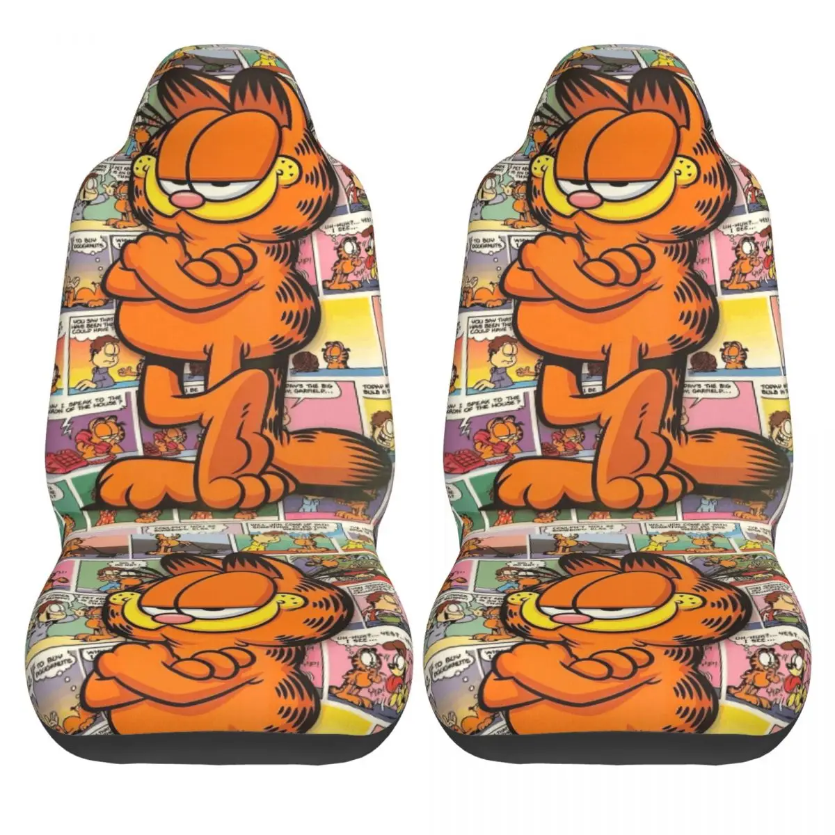 Alternative view of Garfield Car Seat Cover – Cartoon Universal Vehicle Seat Protector