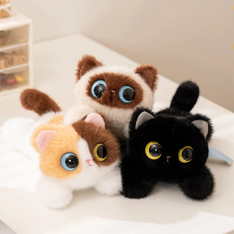 🐱👀 𝐁𝐈𝐆 𝐄𝐘𝐄𝐒 𝐂𝐀𝐓 • 𝟐𝟎/𝟒𝟎𝐂𝐌 𝐏𝐋𝐔𝐒𝐇 💕 𝐂𝐔𝐓𝐄 𝐊𝐈𝐓𝐓𝐄𝐍 • 𝐒𝐎𝐅𝐓 𝐏𝐈𝐋𝐋𝐎𝐖 • 𝐆𝐈𝐅𝐓