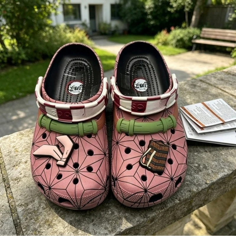 ⚔️ 𝑫𝑬𝑴𝑶𝑵 𝑺𝑳𝑨𝒀𝑬𝑹 🩴 | Zapatillas de Verano para Hombre | Pantuflas Anime Antideslizantes, Sandalias de Playa y Viaje