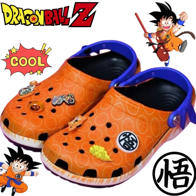 🐉 Sandalias Dragon Ball Son Goku para Niños y Adultos 👟 | Unisex, Antideslizantes y Cómodas