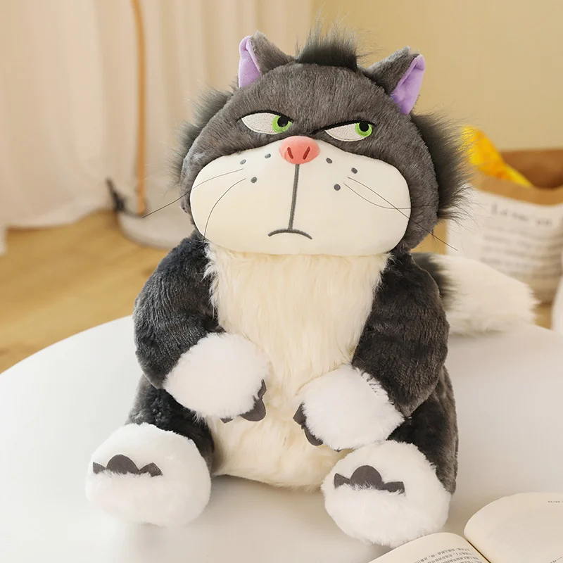 Alternative view of 15-65cm Cute Lucifer Cat Plush Dolls Princess Dream Lucifer Plush Toys Kawaii Cartoon Lucifer Cat Plushie Christmas Gifts