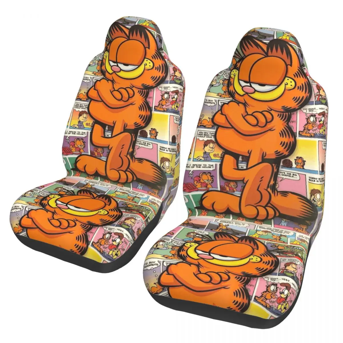 Garfield Car Seat Cover – Cartoon Universal Vehicle Seat Protector