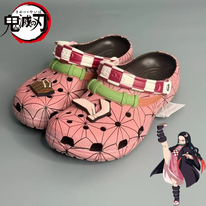 🌸 𝑵𝒆𝒛𝒖𝒌𝒐 𝑲𝒂𝒎𝒂𝒅𝒐 🌸 | Pantuflas Demon Slayer Anime 🩴 | Kawaii, Antideslizantes, Casual y Resistentes