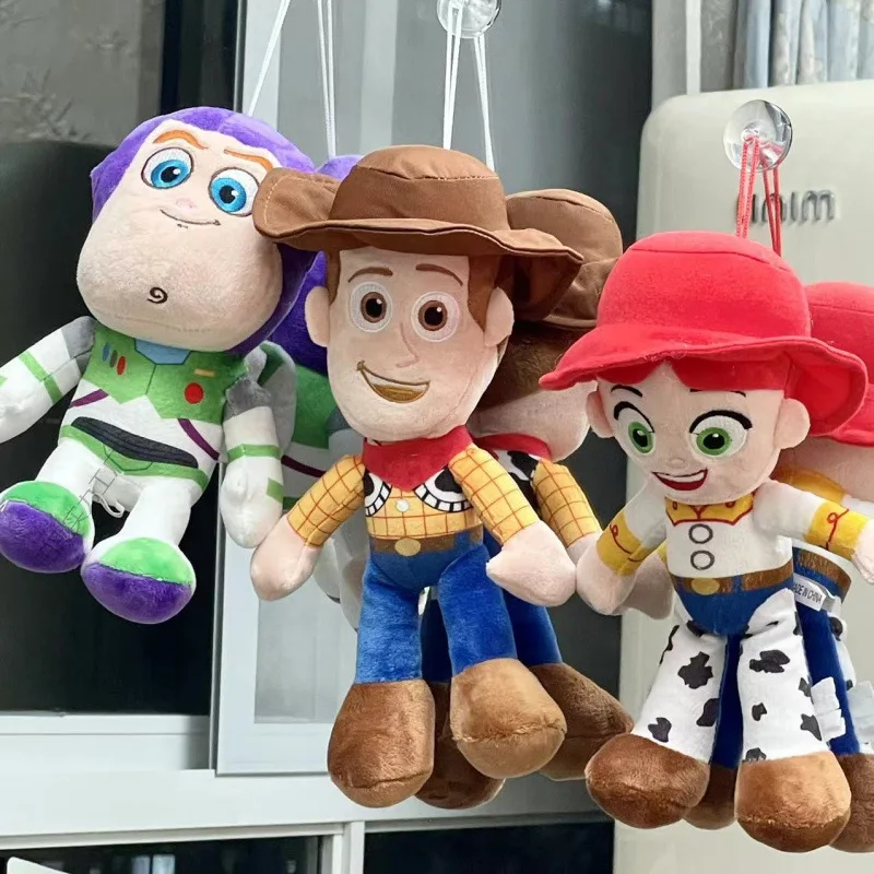 Alternative view of Toy Story Plush Toys 23cm – Woody, Buzz Lightyear & Jessie Stuffed Animals