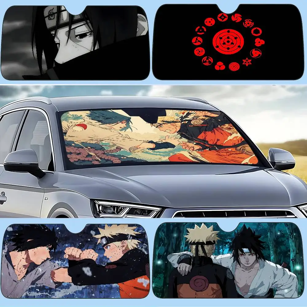 Naruto Windshield Sunshade – Anime Car Front Window Sun Protection