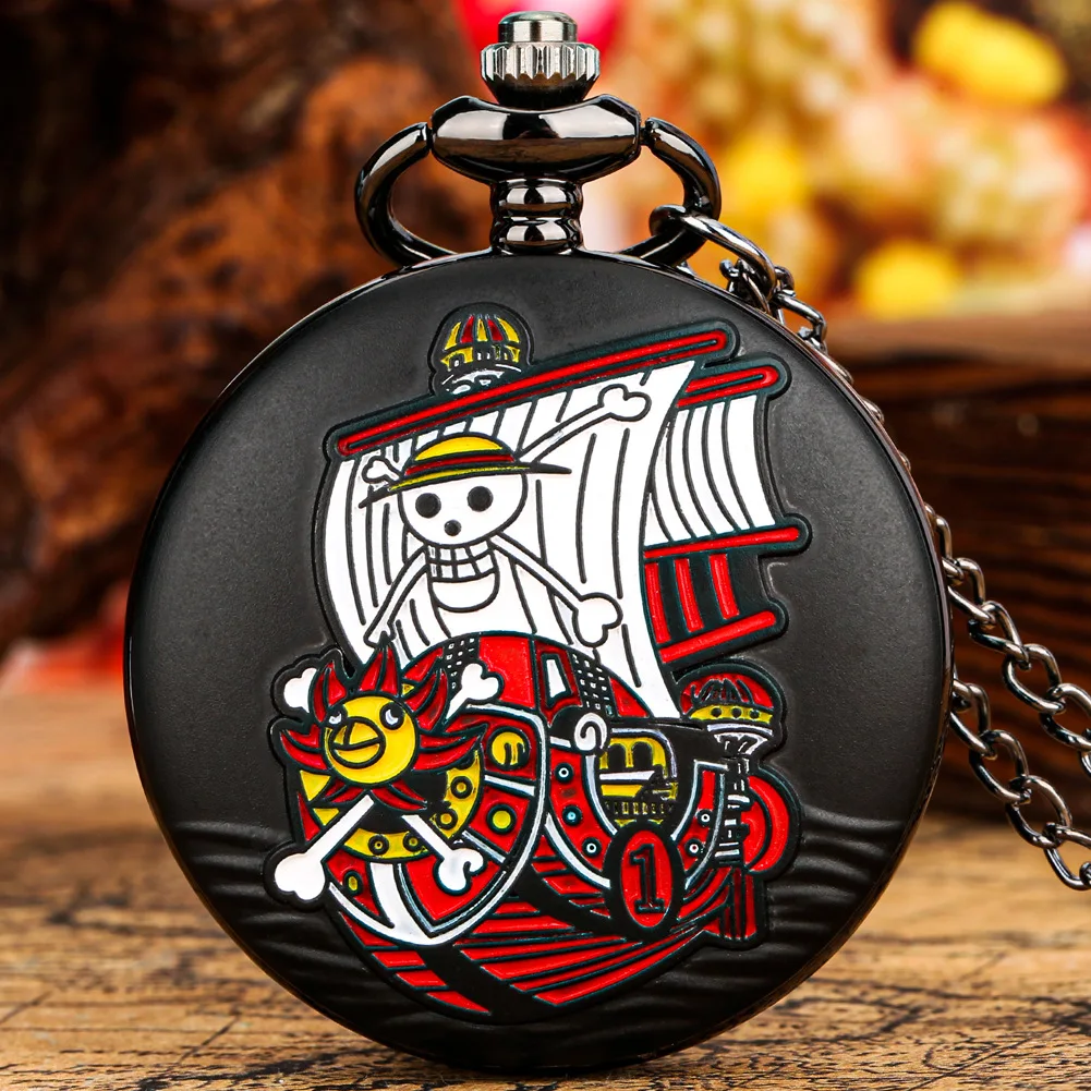 🏴‍☠️ ONE PIECE ANIME POCKET WATCH