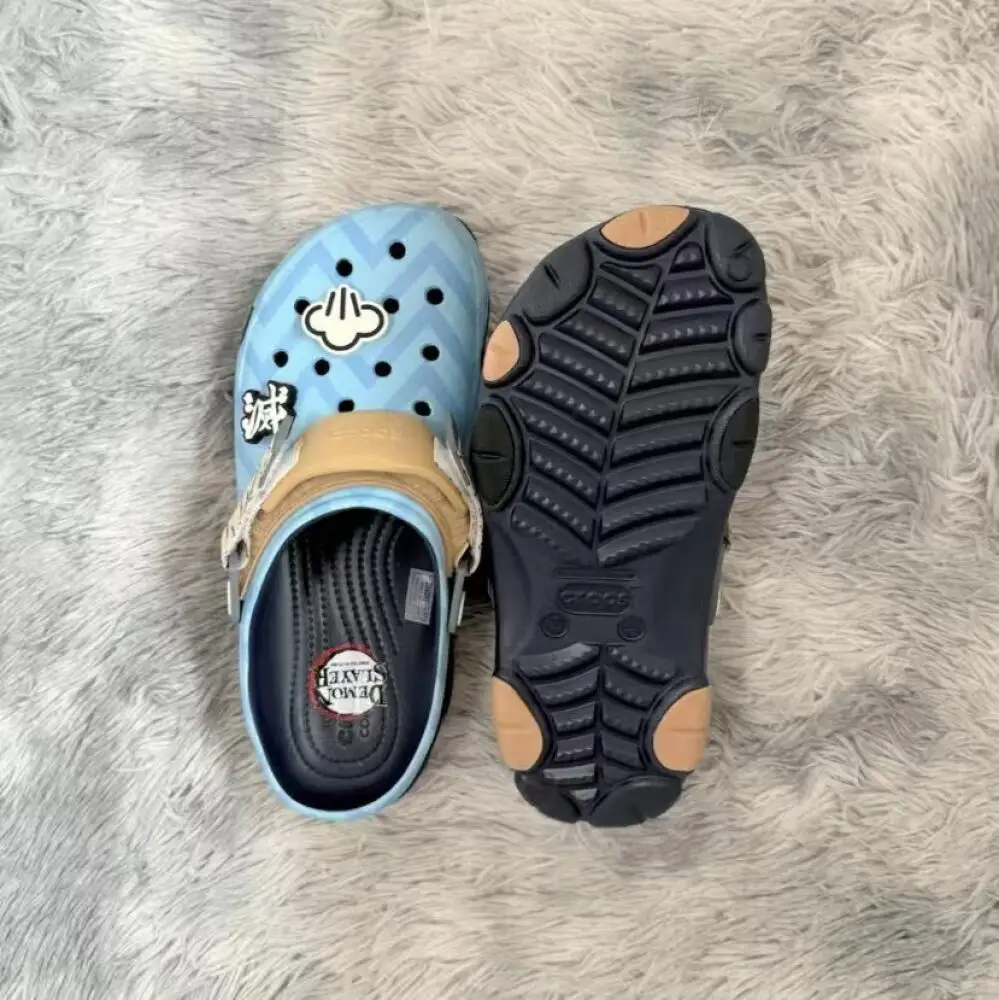 Alternative view of ⚡ 𝒁𝒆𝒏𝒊𝒕𝒔𝒖 ⚡ | Zapatillas Demon Slayer de EVA Impermeables 🟡 | Sandalias de Playa Transpirables, Casual y hasta el Tobillo