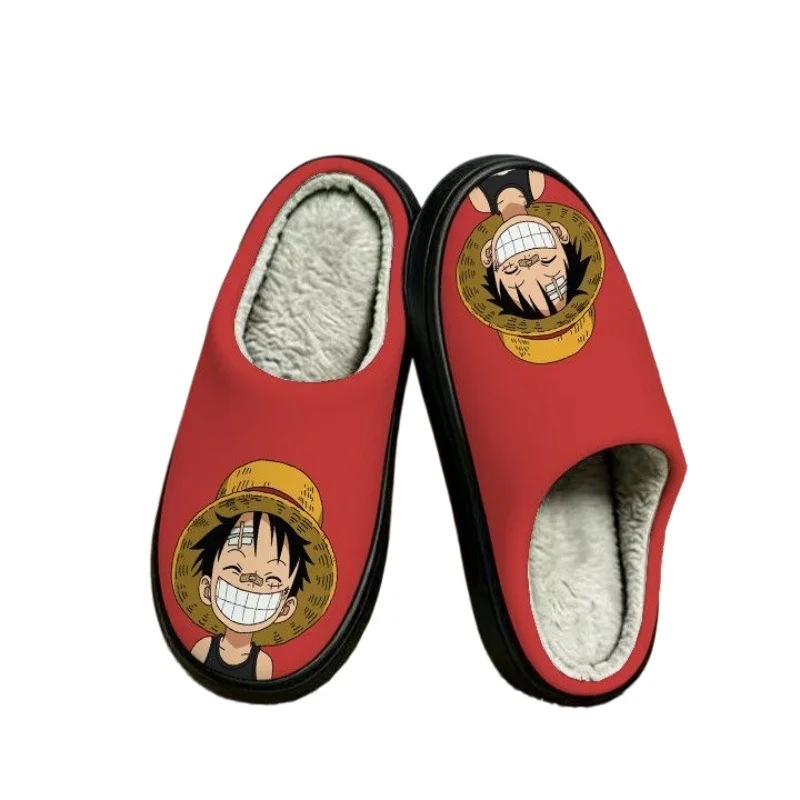 Alternative view of 🏴‍☠️❤️ 𝑶𝑵𝑬 𝑷𝑰𝑬𝑪𝑬 𝑳𝑼𝑭𝑭𝒀 🧸 | Pantuflas de Felpa para Hombre y Mujer | Kawaii, Antideslizantes, Cómodas para Casa y Regalo