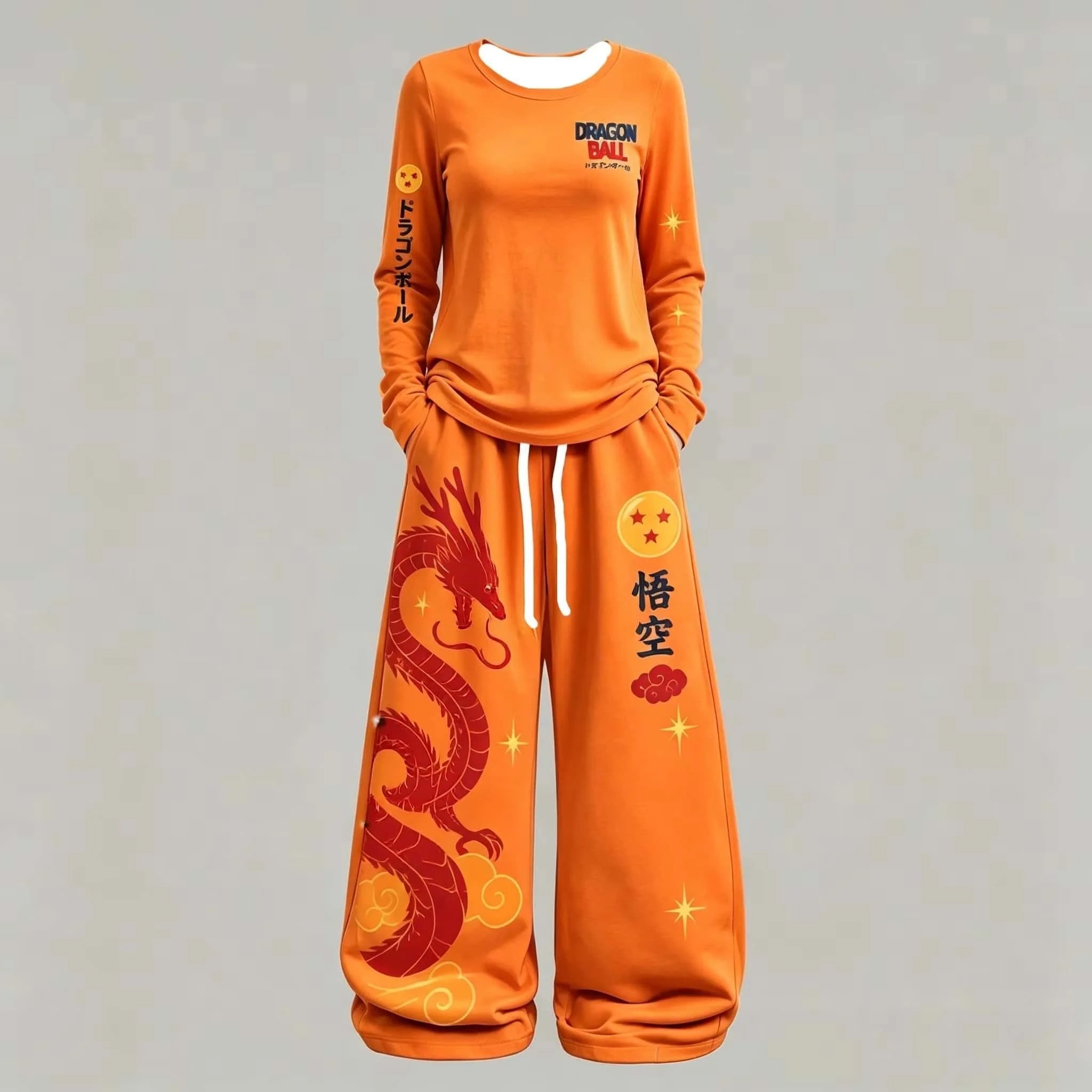 Turtle Rabbit Teddy Teddy Dragon Ball Anime Streetwear Tracksuit 100cm | Alwaysplushie