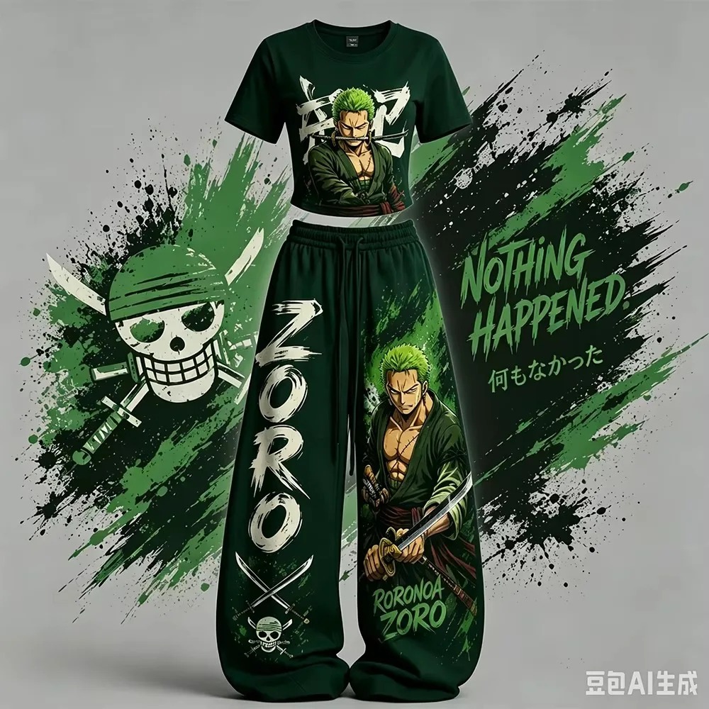 One Piece Roronoa Zoro Outfit Set