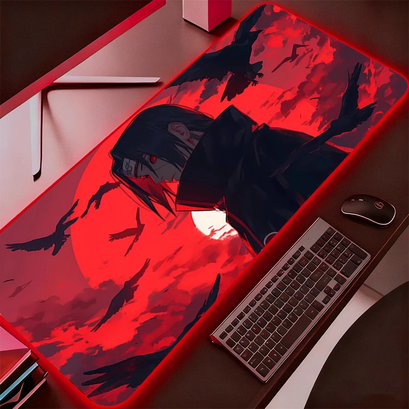 RGB Gaming Mouse Pad – Itachi Uchiha Anime