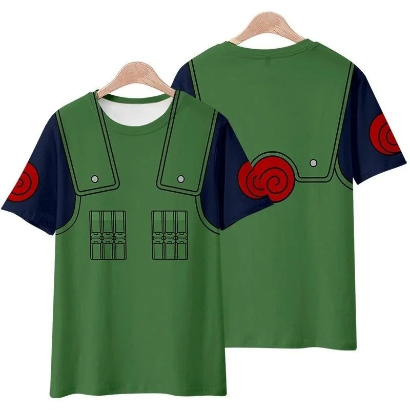 Alternative view of Hokage Anime T-Shirt – Japanese Style Short Sleeve