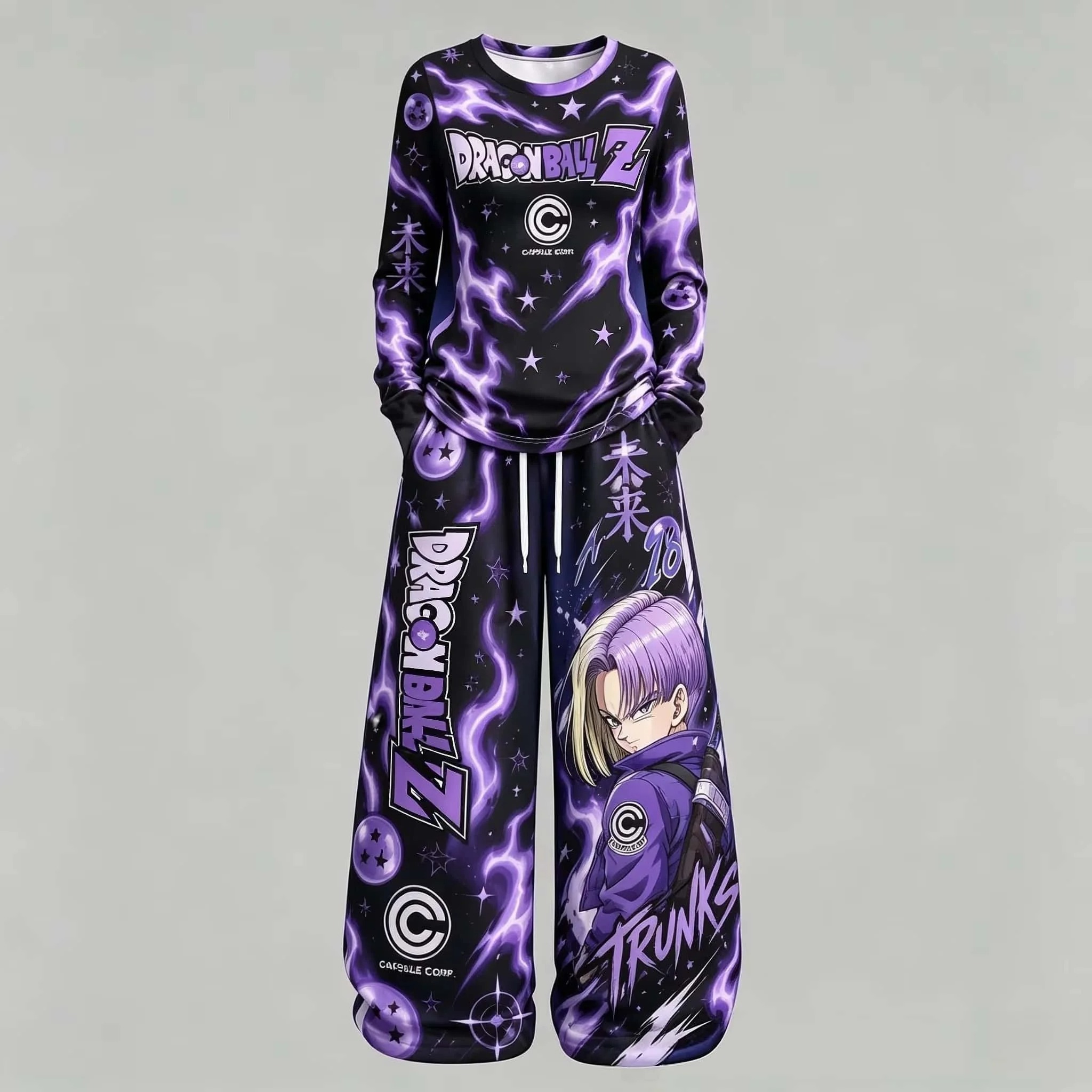 Turtle Rabbit Teddy Teddy Dragon Ball Anime Streetwear Tracksuit 100cm | Alwaysplushie
