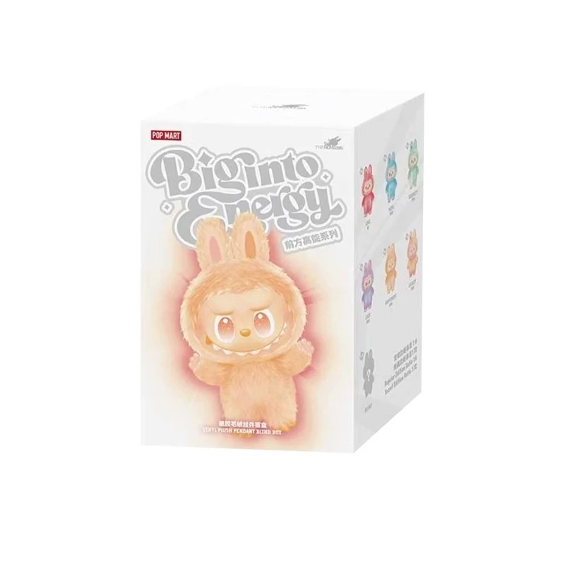 Genuine Labubu 3.0 Big into Energy Plush Doll – POP MART Blind Box Collectible