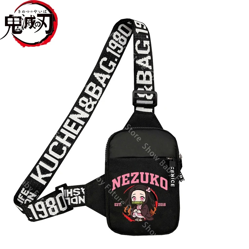 Demon Slayer Akaza and Nezuko Shoulder Bag